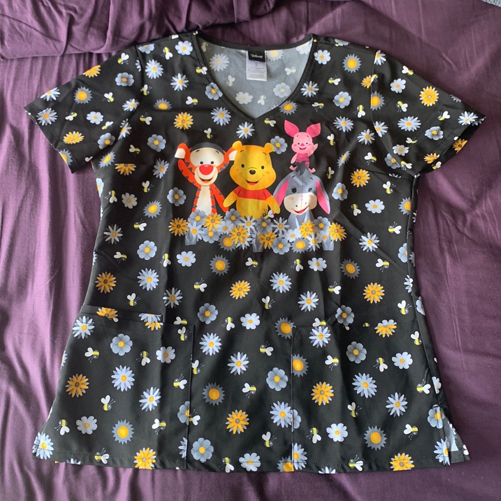 Disney Scrub Top size Small fits like medium